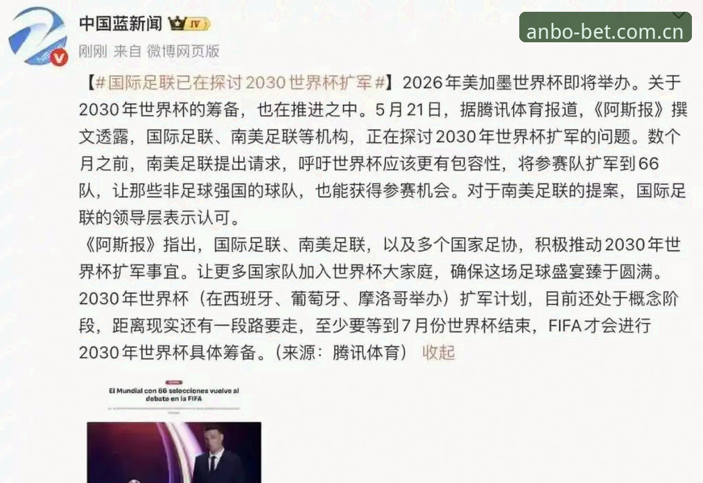 世界杯扩军至66队，中国男足的机会真的来了吗？